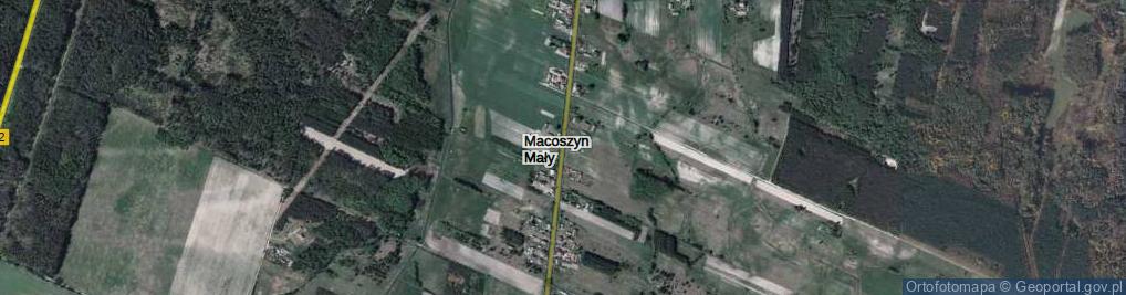 Zdjęcie satelitarne Macoszyn Mały ul.